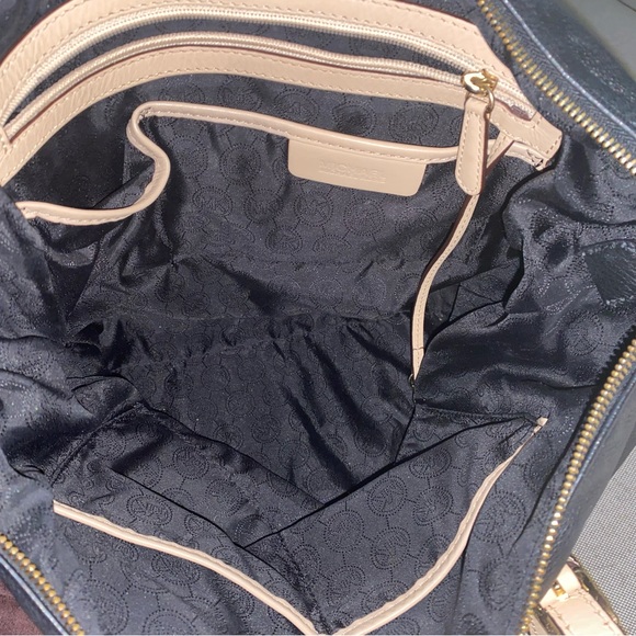 Micheal kors black leather tote bag - Picture 5 of 8